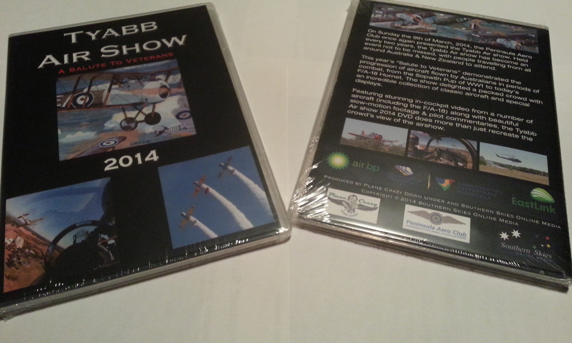 Tyabb Airshow 2014 DVD covers